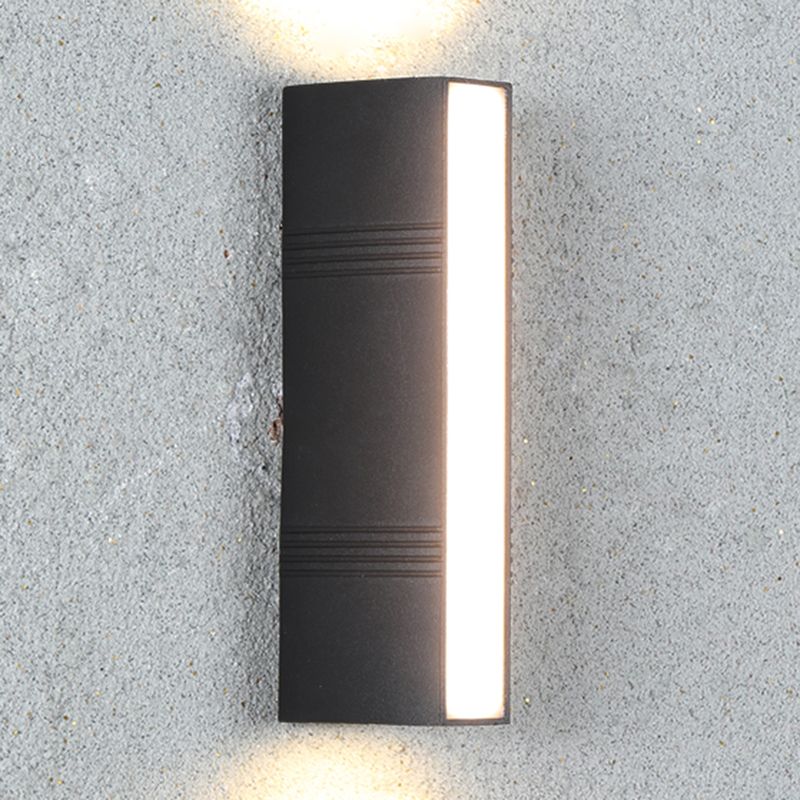 Stile Nordic in stile Alluminio Lumo geometrico Led Sconce per all'aperto