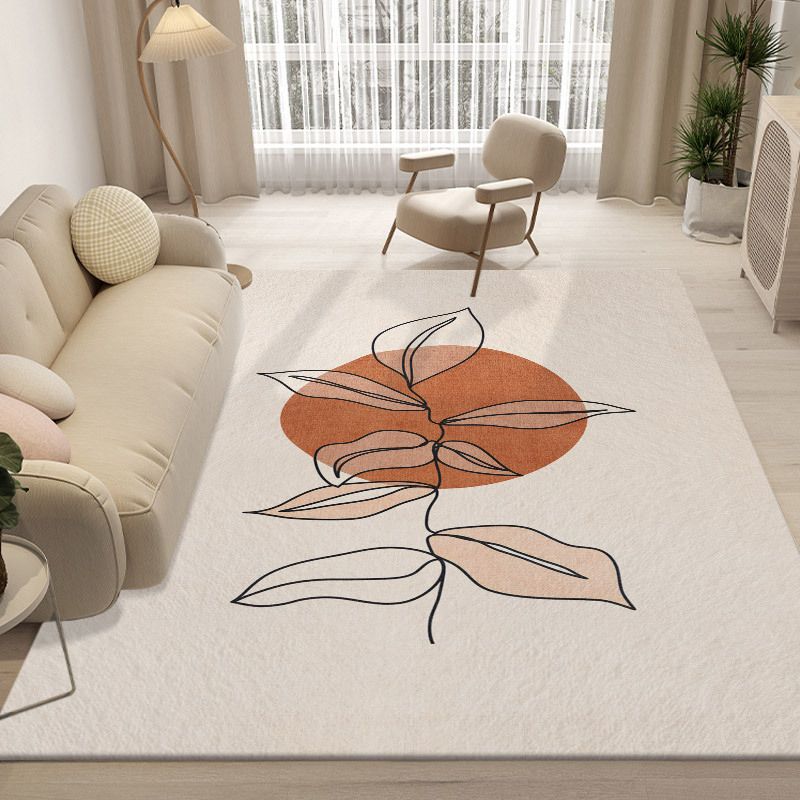 Morandi Nordic Rug Living Room Rug Stain Resistant Carpet for Home Decor