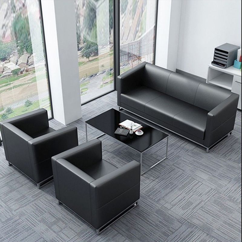 High Wear Resistance Tuxedo Arm Sofa High Tear Resistance Contemporary Sofa for Bonus Room