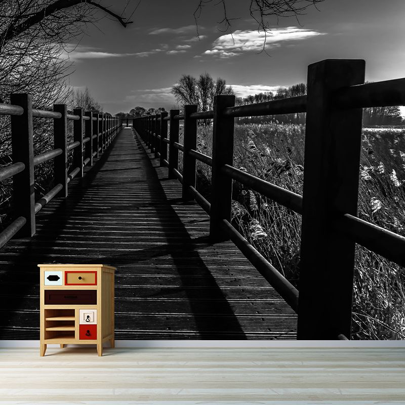 Environmental Space Extension Mural Wallpaper Photography for Bedroom