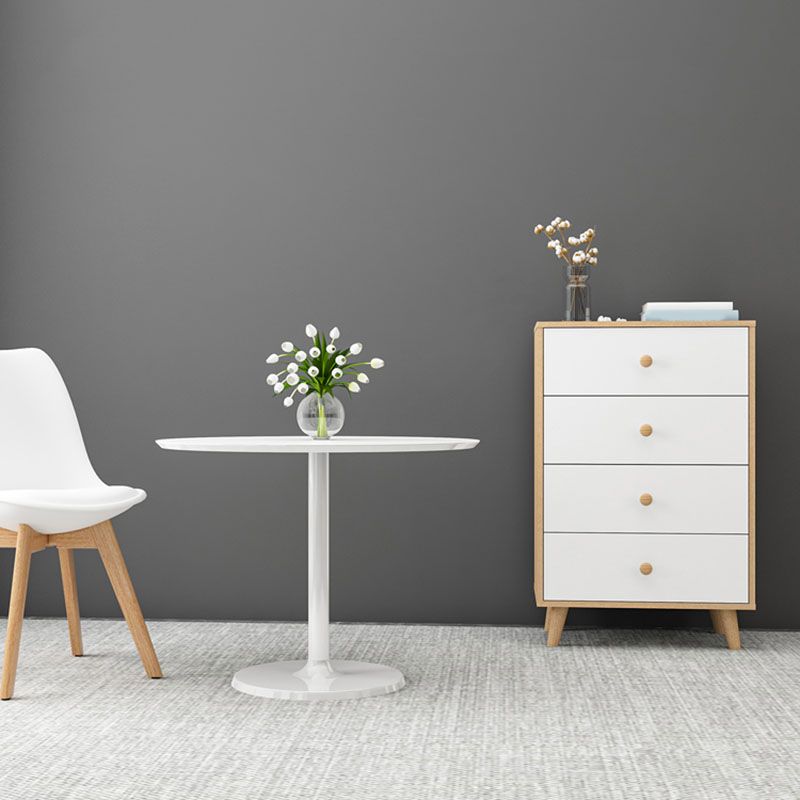 Contemporary Storage Chest Artificial Wood Dresser with 3/4/5 Drawers