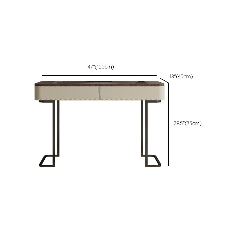 Wooden Make-up Vanity White Makeup Vanity Desk Table with Drawers