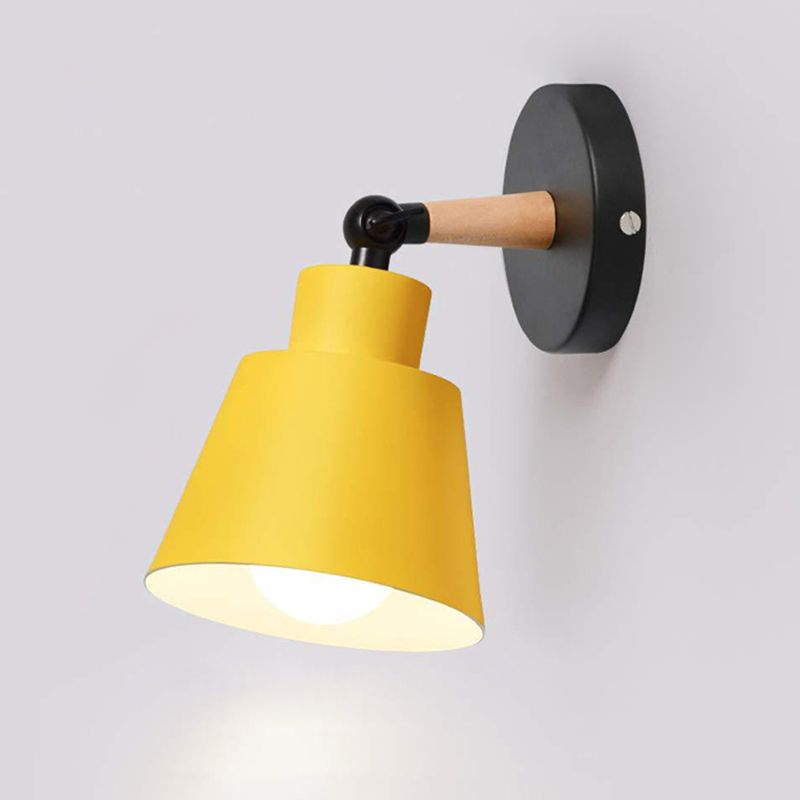 Kegel muurverlichting montage moderne stijl metalen muur gemonteerd verlichtingsarmatuur voor slaapkamer
