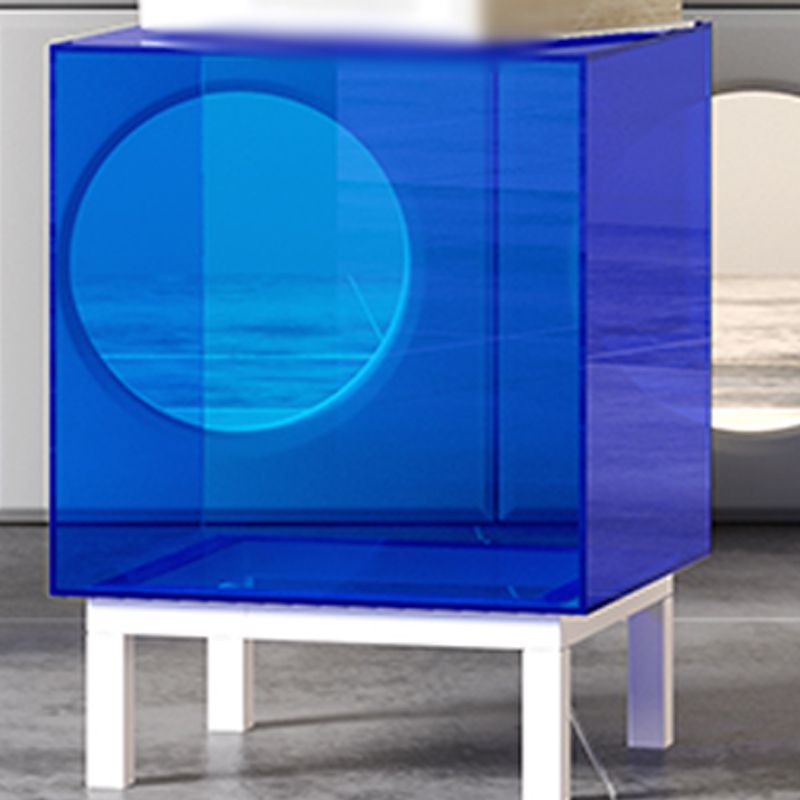 Libreria in stile contemporaneo di libreria chiusa in acrilico per home office