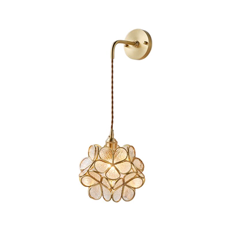 Brass Wall Sconce Nordic Minimalist Style Wall Light Sconces for Bedroom