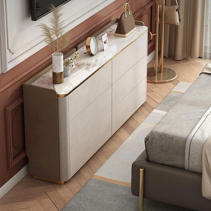 11.7-inch W Contemporary Dresser Stone Storage Chest Dresser