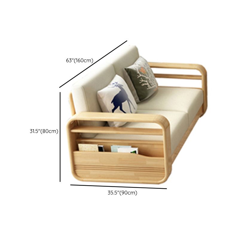 Contemporary Sectional Sofa Fabric Reversible Storage Sectionals