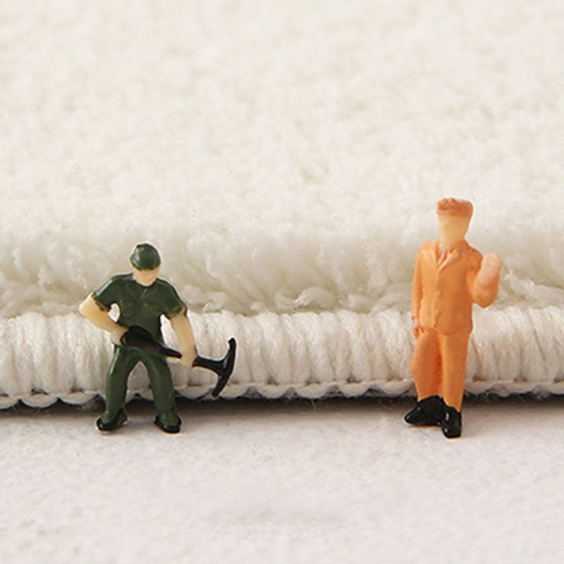 Grün moderner Teppich Polyester Gradienten Teppich Färbung widerstandsfähiger Teppich für Wohnzimmer