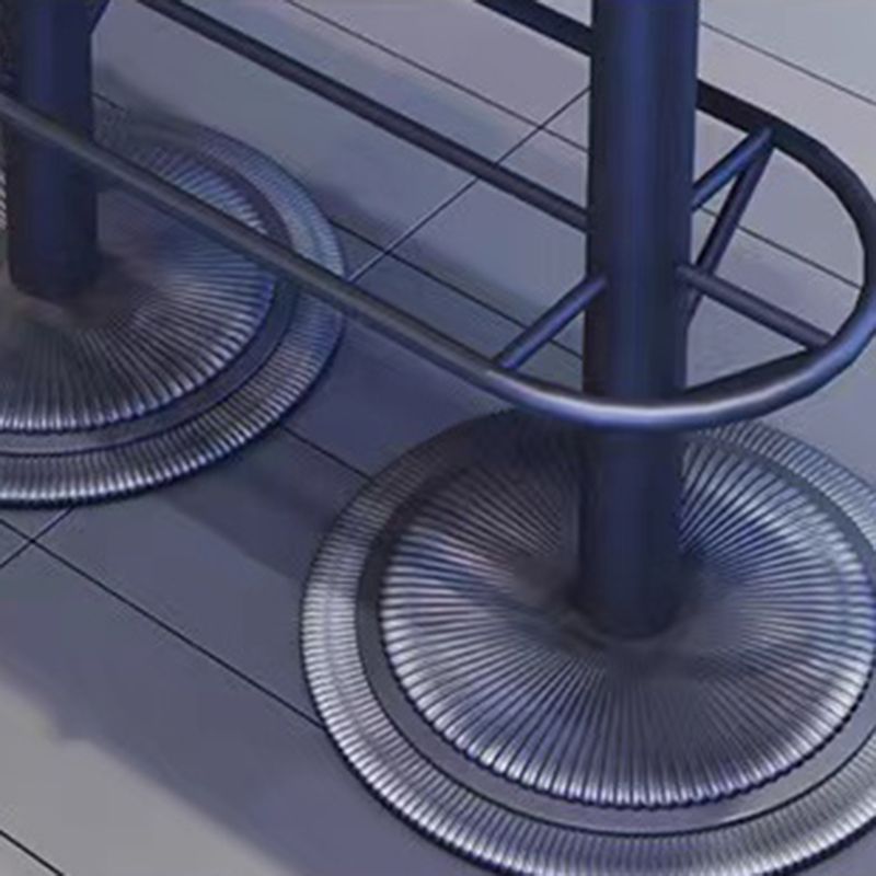 Industrial Style Bistro Bar Table Metal Base Bar Table for Bar