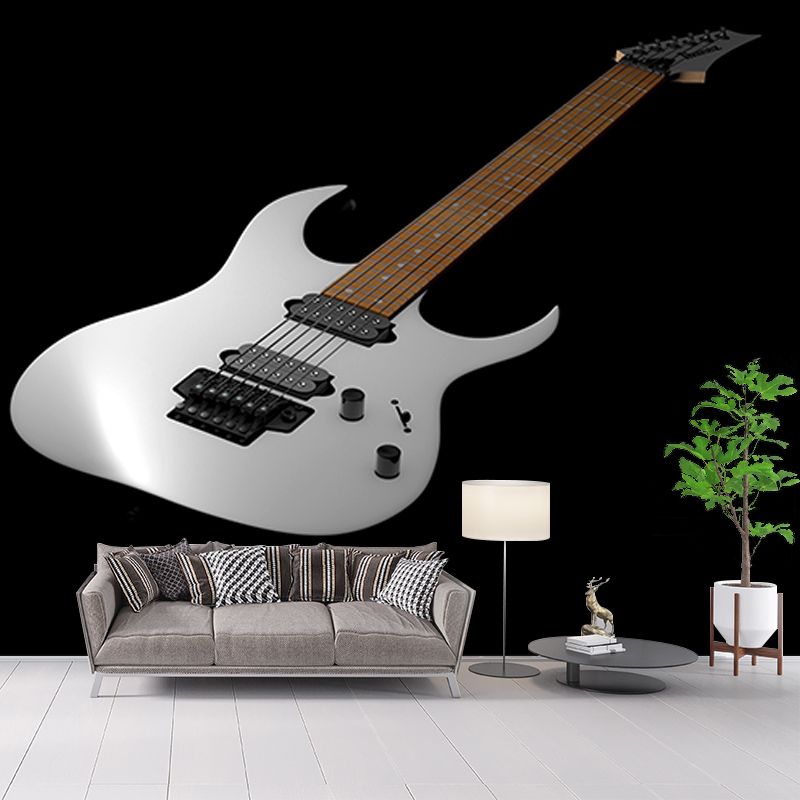 Beautiful Photography Mural Wallpaper Guitar Indoor Wall Mural