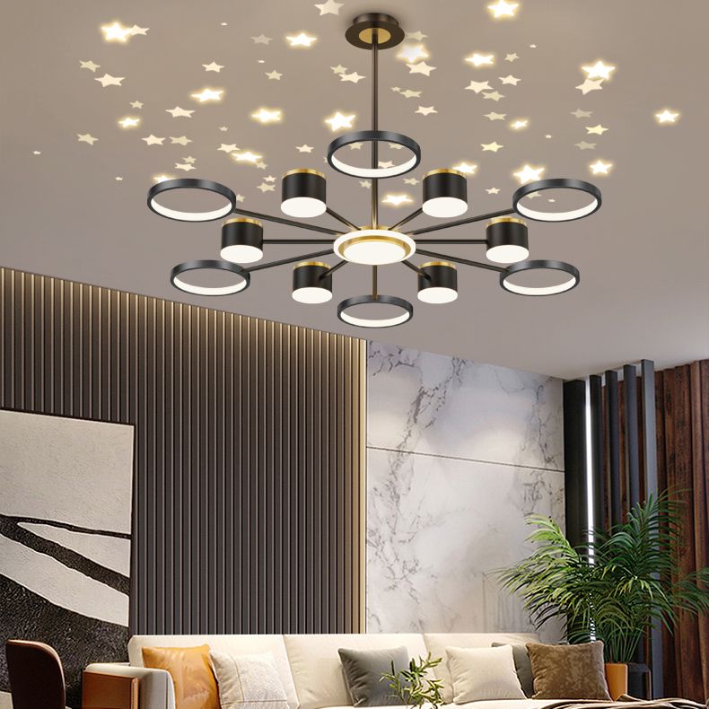 Luz de lujo moderno de estilo led de led de estilo LED Luz para sala de estar