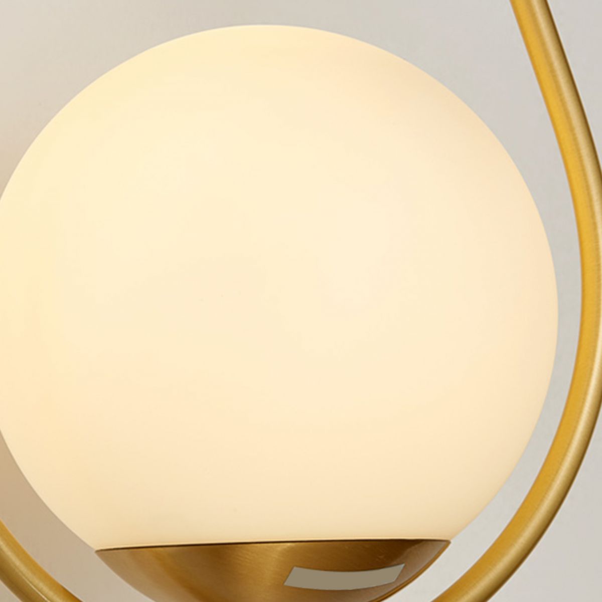 Nordische Wandbeleuchtung GOLD GOLD TREARDROP WALL Leuchtenbeleuchtung mit Glasschatten