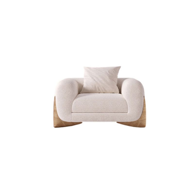 Contemporary Sofa Stationary Fabric Living Room Tuxedo Arm Seating