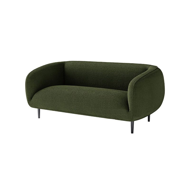 Wool Tuxedo Arm Sofa 31.49" Wide Modern Sofa for Living Room