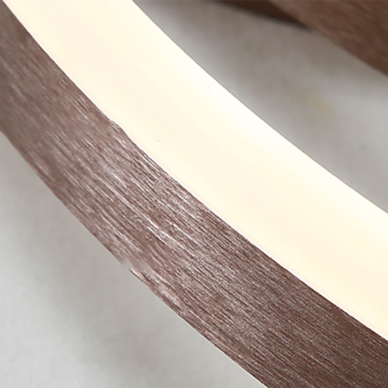 Zeitgenössische mehrschichtige Deckenhänge hängendes leichte geometrische Deckenleuchte für Esszimmer