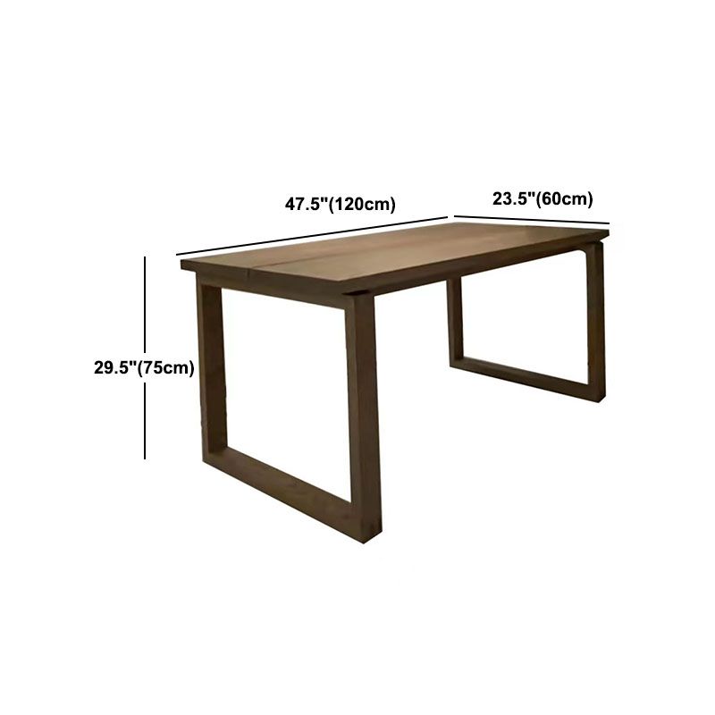 Simplicity Style Dining Room Table Brown Table for Home Kitchen
