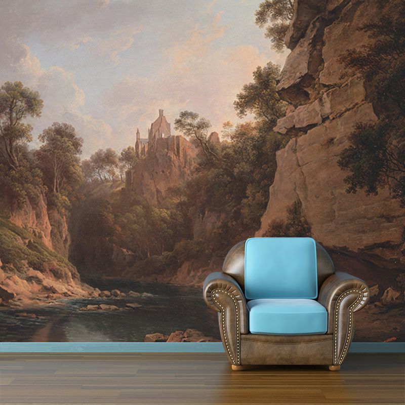 Illustration Painting Wall Murals Wallpaper Mildew Resistant Wall Murals for Room
