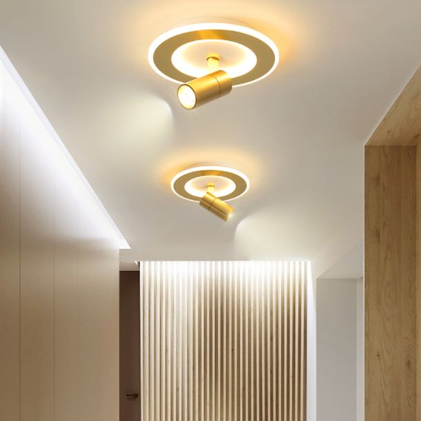 Luminaires encastrés, projecteurs rotatifs, lumière LED pour salon ou Restaurant