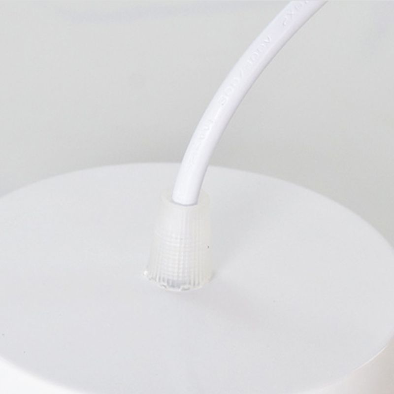 Macaroon metaalhangend licht, Noordse traan 1-licht hangerverlichting voor binnen