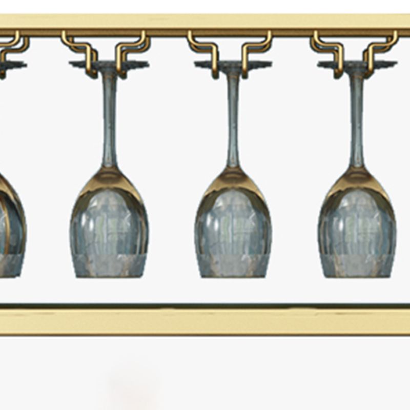 Industrial Iron Bottle Wine Rack Simple Floor Bottle Holder with Wine Storage