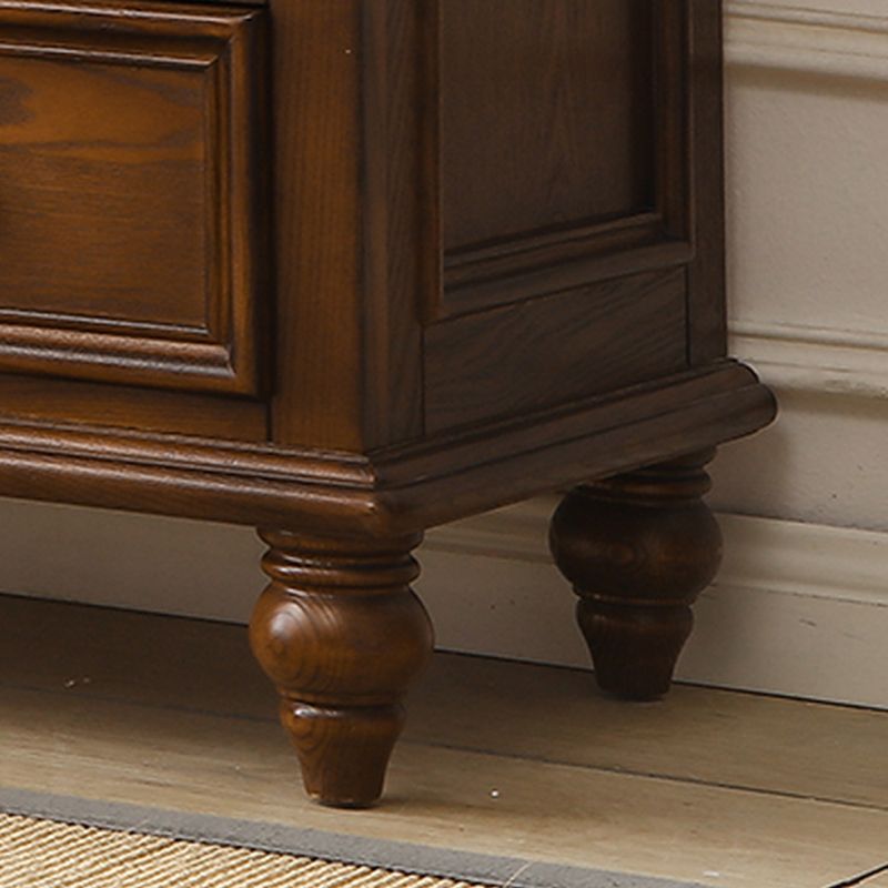 Solid Wood Traditional Storage Chest Dresser with 3/4/5/6/7/8/9/10 Drawers