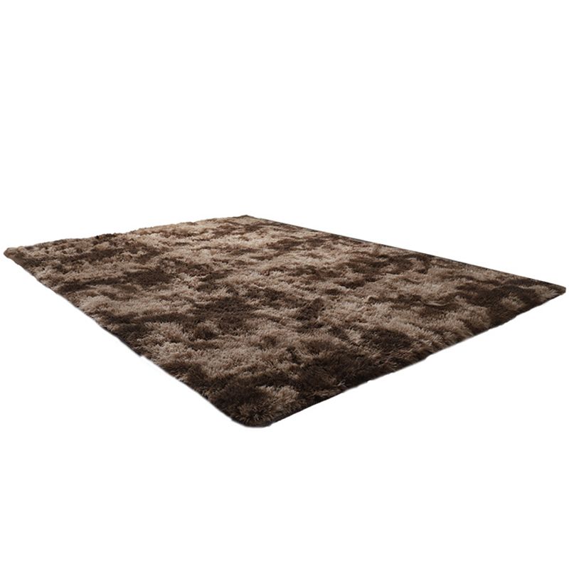 Pink Tie Dye Pattern Carpet Polyester Rug Stain Resistant Area Rug for Home Decoration