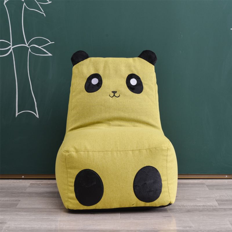 Linen Blend Armless Chair, 22.05" W √ó 17.72" L √ó 23.62" H/ 27.56" W √ó 23.62" L √ó19.69" H