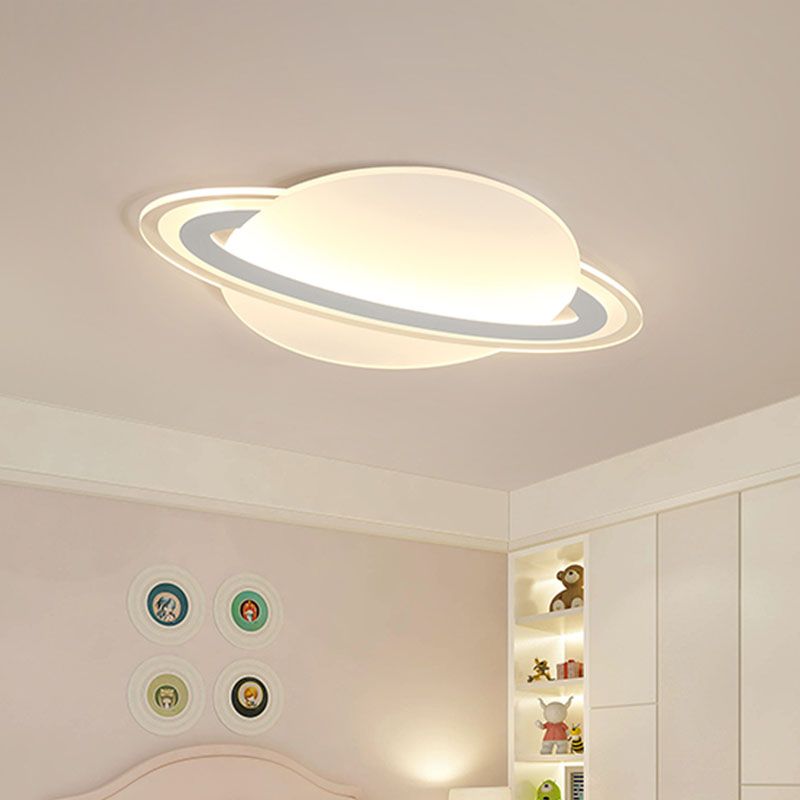 Acryl-Planeten-Unterputzleuchte, moderne 12"/18" lange weiße LED-Unterputzbeleuchtung in warmem/weißem Licht für Wohnzimmer