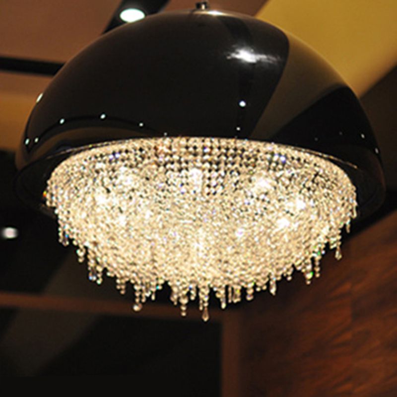 Noordse stijl bol hanglampverlichting kristal eetkamer plafond kroonluchter