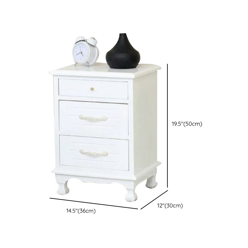 Nautical Vertical Solid Wood Storage Chest Bedroom Chest with Drawers