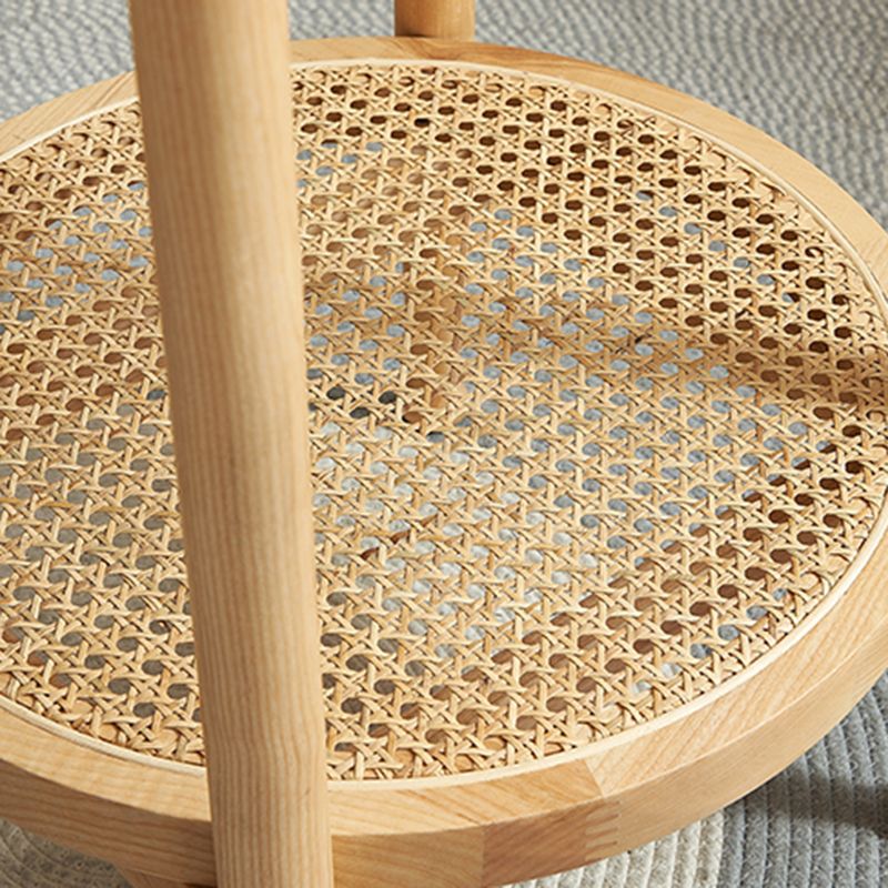 4 Legs Tropical Glass Coffee Table No Distressing Bunching Tables with Shelf