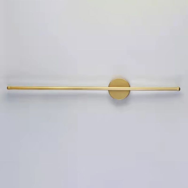 Metal Linear Wall Sconces Contemporary Style 1 Light Wall Light Fixture