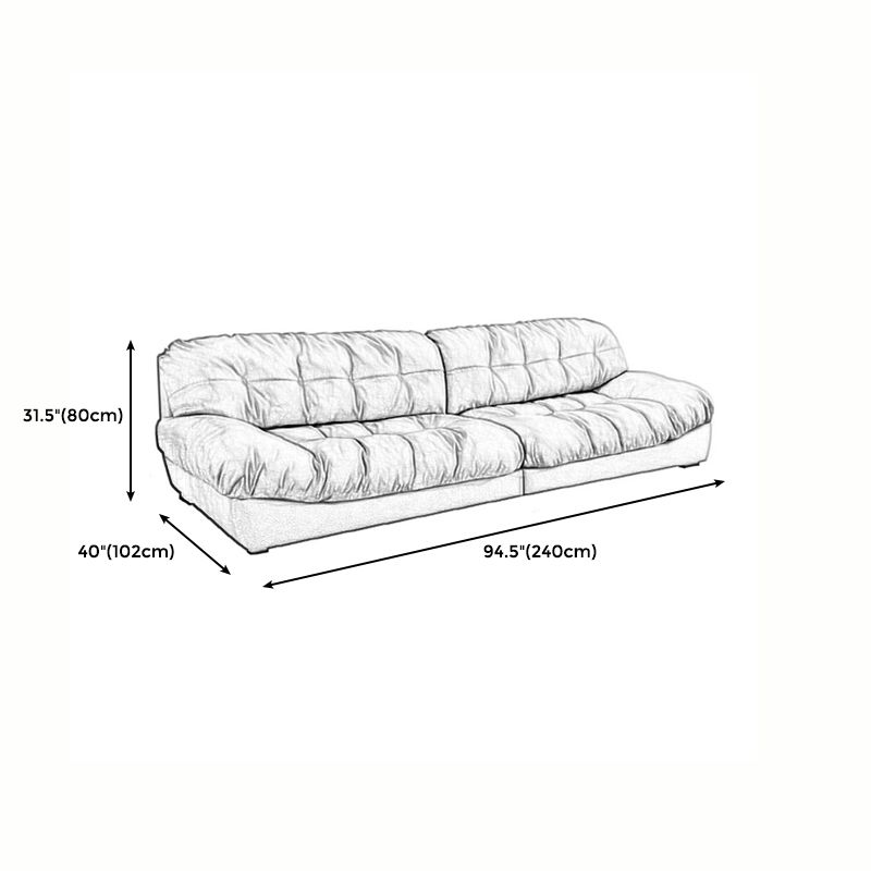 Nehmen Sie das Kissen -Rücken -Federkissen, um Stoffkunst Weichkissen Materialsofa zu füllen