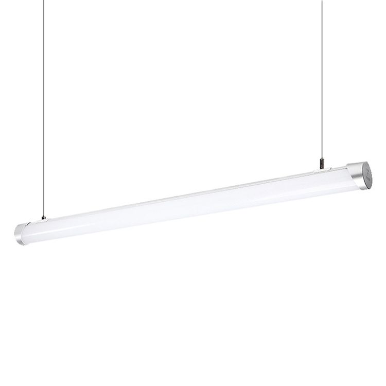 Lampada a sospensione del tubo d'argento LED MODERNO METALE APPILE APPILE LIGUE in luce bianca/calda/naturale