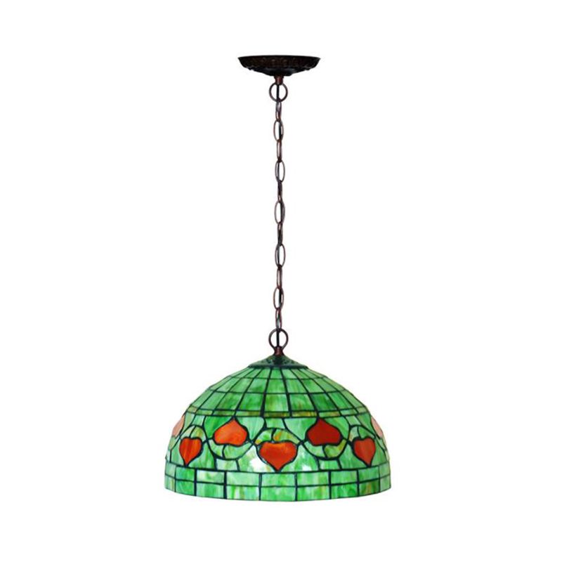 1 lichte keuken op hangende hanglamp