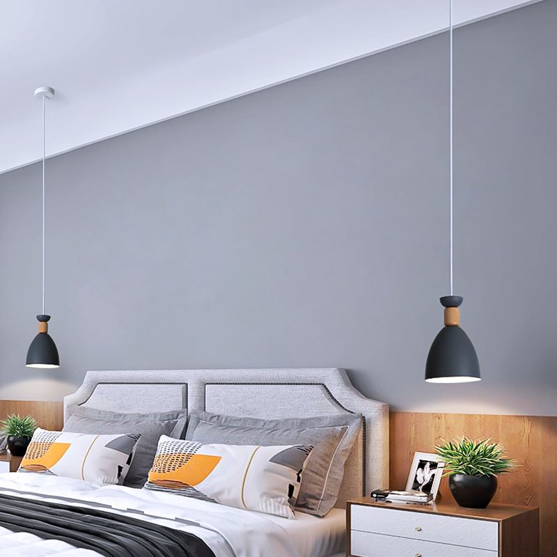 Multi-color Hanging Pendant Lights Contemporary Suspension Pendant for Bedroom