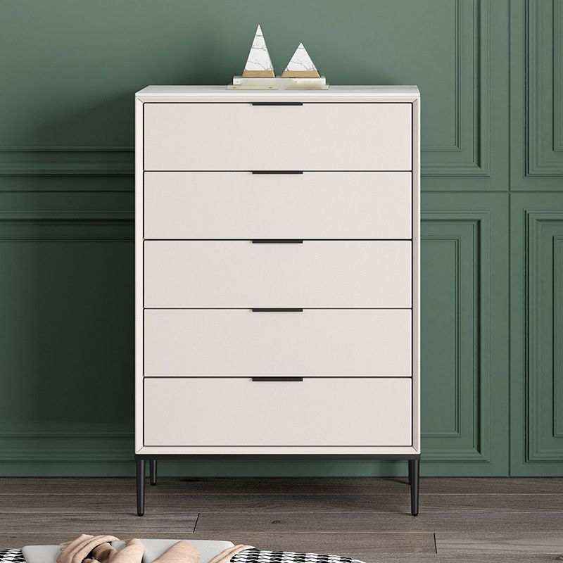 Modern Accent Chest with Soft Close Drawers 15.74" Wide Chest