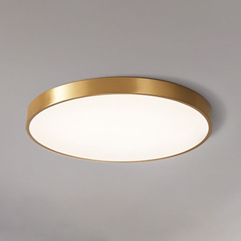 Luminaire de plafond encastré moderne en métal