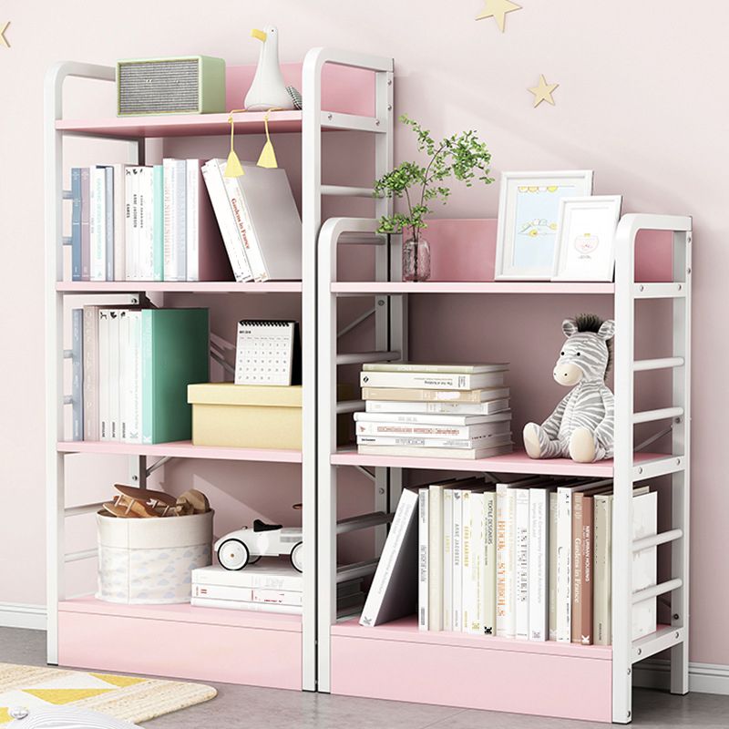 Standard 3 Shelves Bookcase Engineered Wood Contemporary Bookshelf