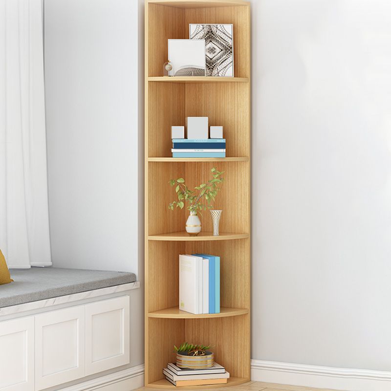 Wood 11.81" Wide Accent Chest with Shelves Contemporary Chest