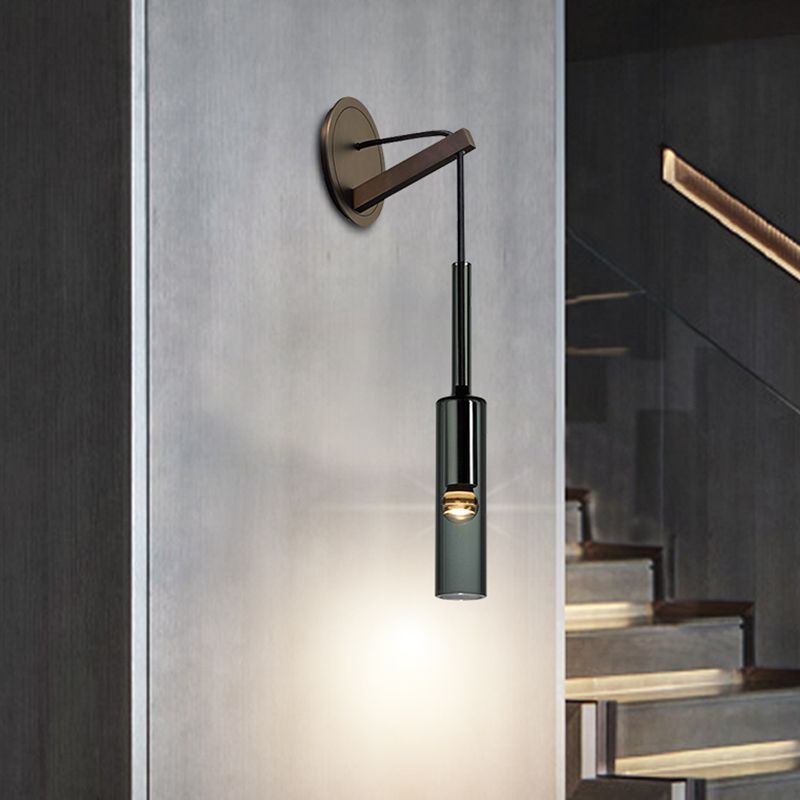 Modern Style Crystal Wall Light Creative Adjustable Wall Light for Hotel Bedroom