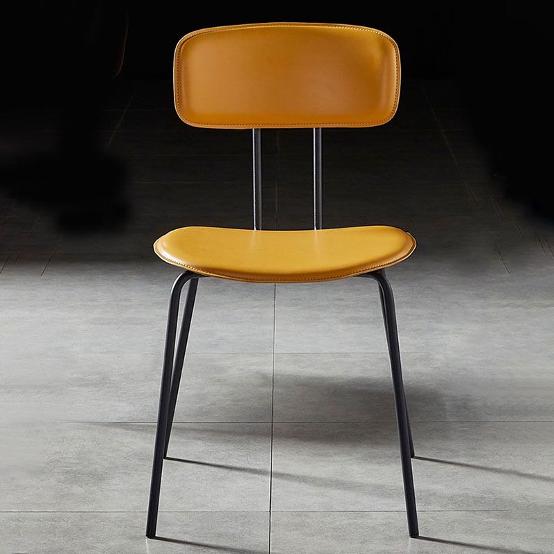 Design industriale Apri sedie da sala da pranzo sedie da pranzo senza braccio per cucina