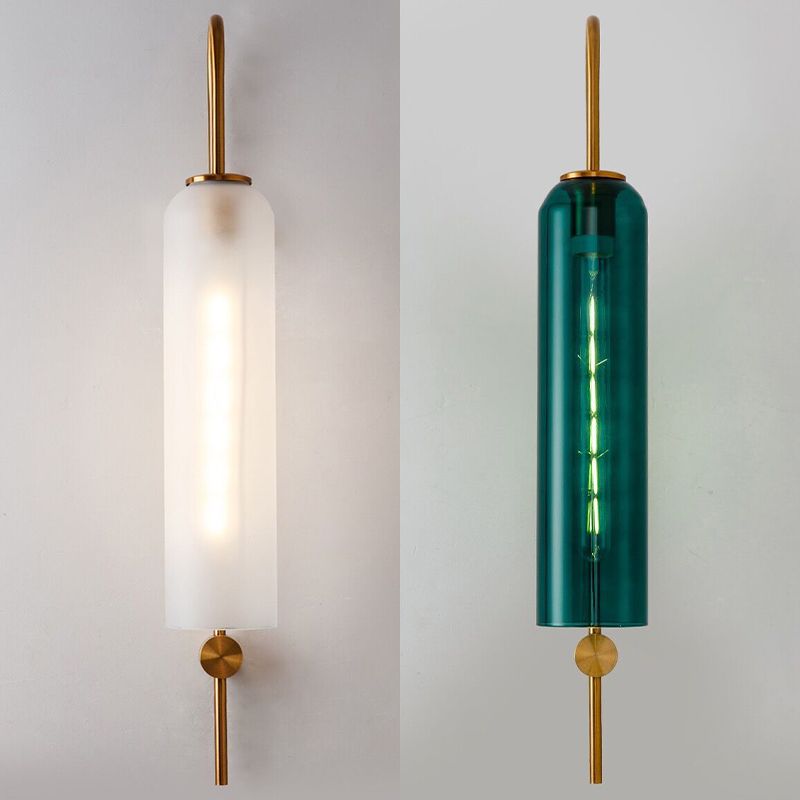 Indoor Decoration Wall Sconce Light Glass Shade Down Light for Living Room Bedroom