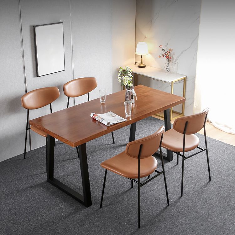 Industrielle 1/2/3/5 Stück Massivholz Essset Essmöbel Set/getrennte Gegenstände