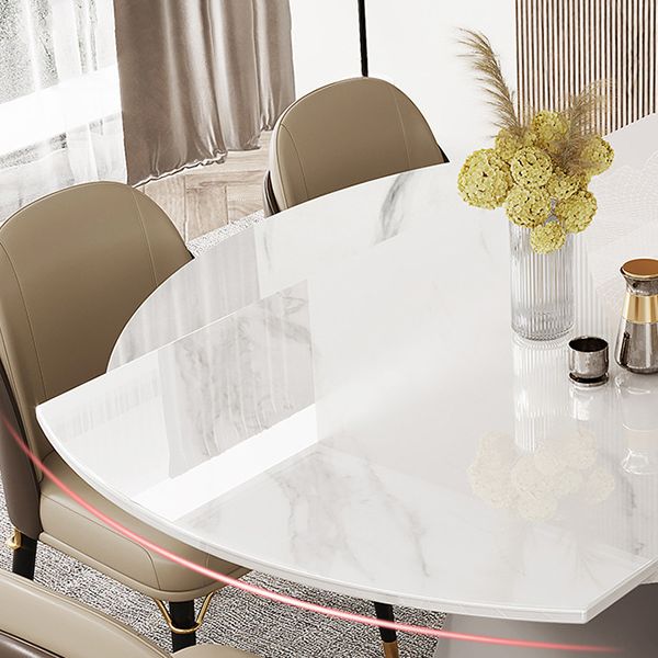 Modern Style Dining Round Table Dining Stone Table for Kitchen