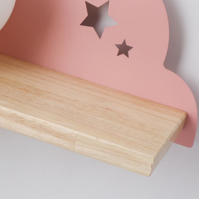 Moderna semplicità nuvola a parete a parete leggera monte muro di lampada per camera da letto