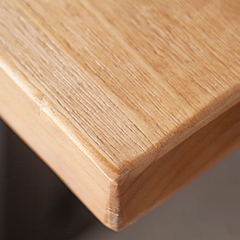 1/2 pièces Ensemble de meubles à manger en bois traditionnel avec chaises en bois meubles de table naturelle