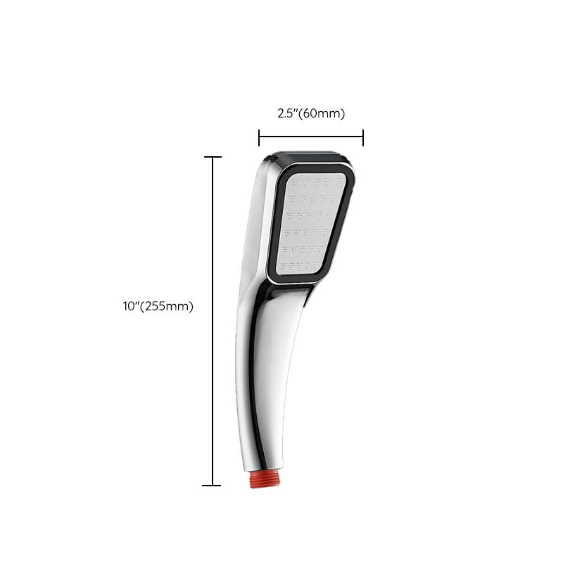 Modern Handheld Shower Head High Flow Water Efficient Wall-Mount Showerhead