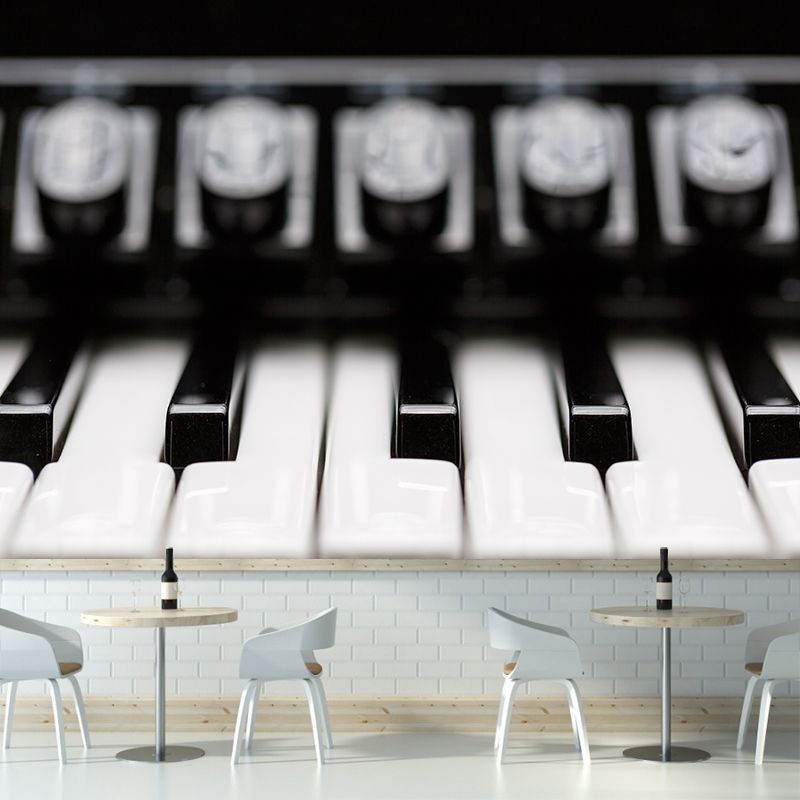 Piano Hobby Waterproofing Wall Mural Washable Wall Decor, Made to Measure