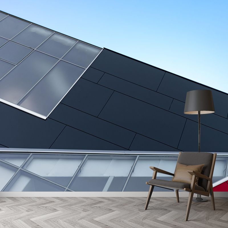 Vivid Scene Environmental Architecture Mural Eco-friendly Wallpaper for Home Decor